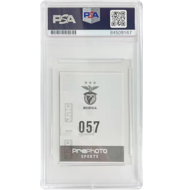 Joao Felix Signed 2015 Prephoto Sports Benfica Rookie Sticker – PSA 10 Autograph